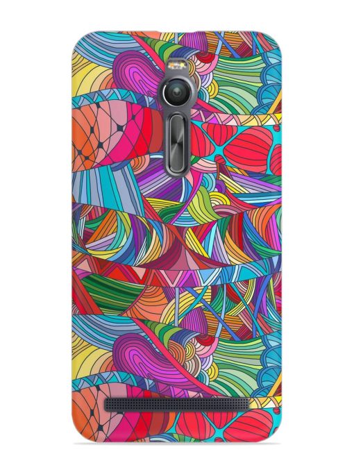 Seamless Patterns Hand Drawn Snap Case for Asus Zenfone 2 Zapvi