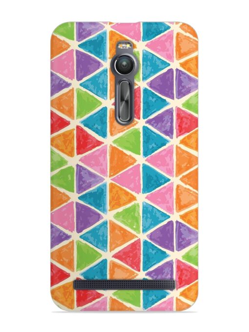 Seamless Colorful Isometric Snap Case for Asus Zenfone 2 Zapvi