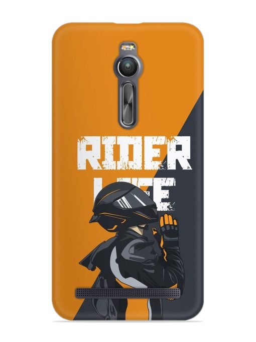 Rider Life Snap Case for Asus Zenfone 2 Zapvi