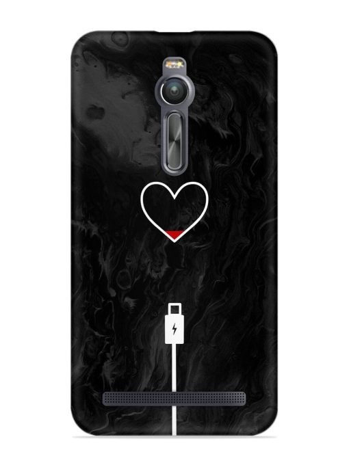 Heart Charging Vector Snap Case for Asus Zenfone 2 Zapvi