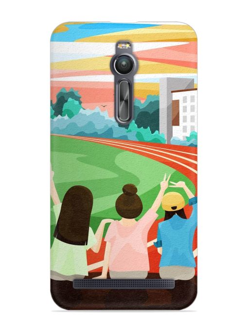 School Playground Snap Case for Asus Zenfone 2