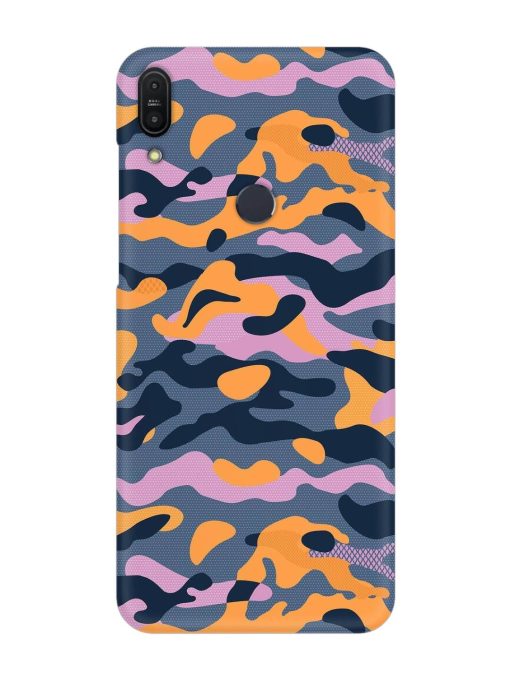 Camouflage Army Military English Orange Art Snap Case for Asus Zenfone Max Pro M1 Zb601Kl Zapvi