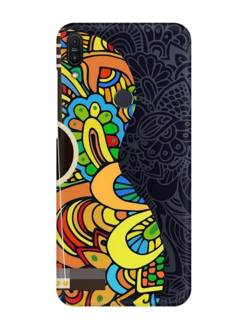 Guitar Vector Art Snap Case for Asus Zenfone Max Pro M1 Zb601Kl Zapvi