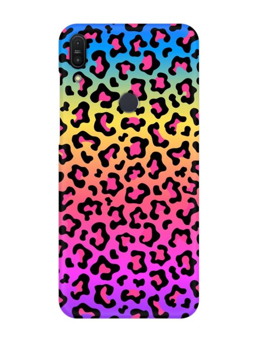 Neon Rainbow Colored Snap Case for Asus Zenfone Max Pro M1 Zb601Kl Zapvi