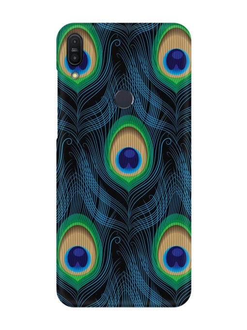 Seamless Pattern Peacock Snap Case for Asus Zenfone Max Pro M1 Zb601Kl Zapvi