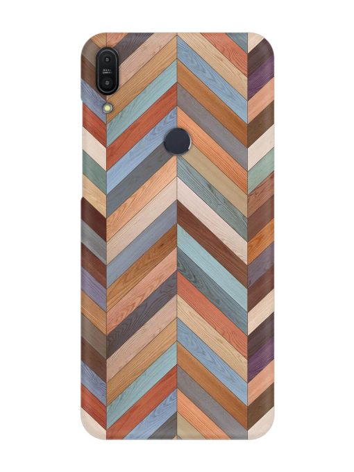 Seamless Wood Parquet Snap Case for Asus Zenfone Max Pro M1 Zb601Kl Zapvi