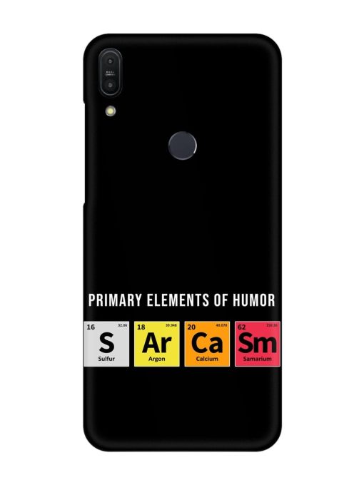 Primary Elements Humor Snap Case for Asus Zenfone Max Pro M1 Zb601Kl Zapvi