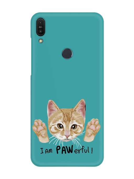 Typography Slogan Cat Snap Case for Asus Zenfone Max Pro M1 Zb601Kl Zapvi