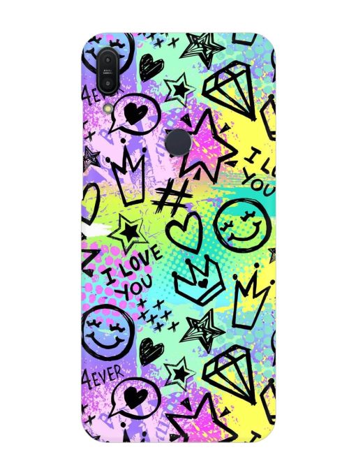 Bright Seamless Pattern Snap Case for Asus Zenfone Max Pro M1 Zb601Kl Zapvi