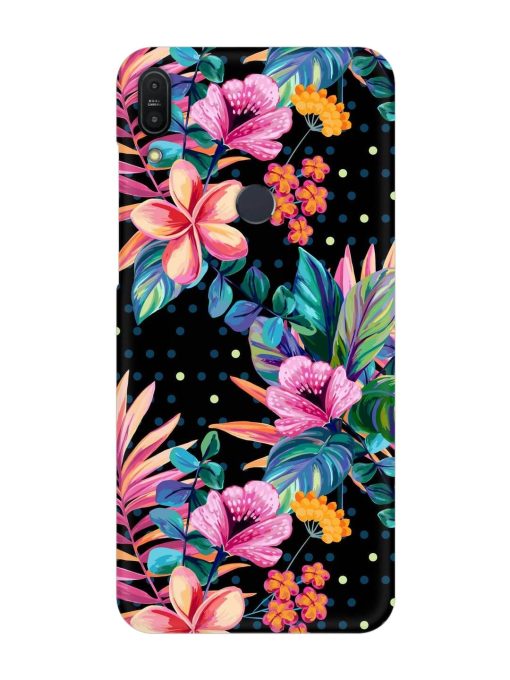 Seamless Floral Pattern Snap Case for Asus Zenfone Max Pro M1 Zb601Kl Zapvi