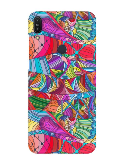 Seamless Patterns Hand Drawn Snap Case for Asus Zenfone Max Pro M1 Zb601Kl Zapvi