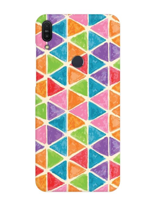 Seamless Colorful Isometric Snap Case for Asus Zenfone Max Pro M1 Zb601Kl Zapvi