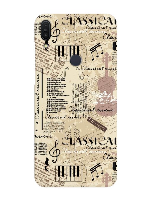 Classical Music Lpattern Snap Case for Asus Zenfone Max Pro M1 Zb601Kl