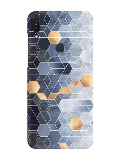 Geometric Abstraction Hexagons Snap Case for Asus Zenfone Max Pro M1 Zb601Kl