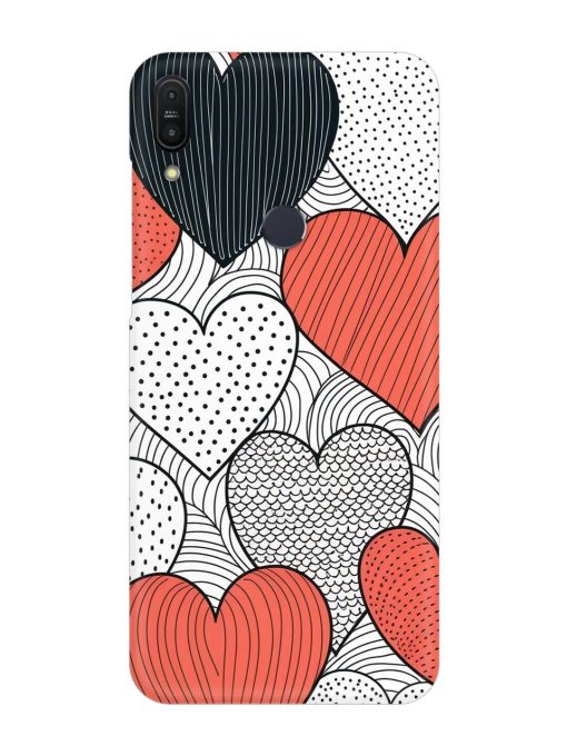 Girly Heart Seamless Snap Case for Asus Zenfone Max Pro M1 Zb601Kl