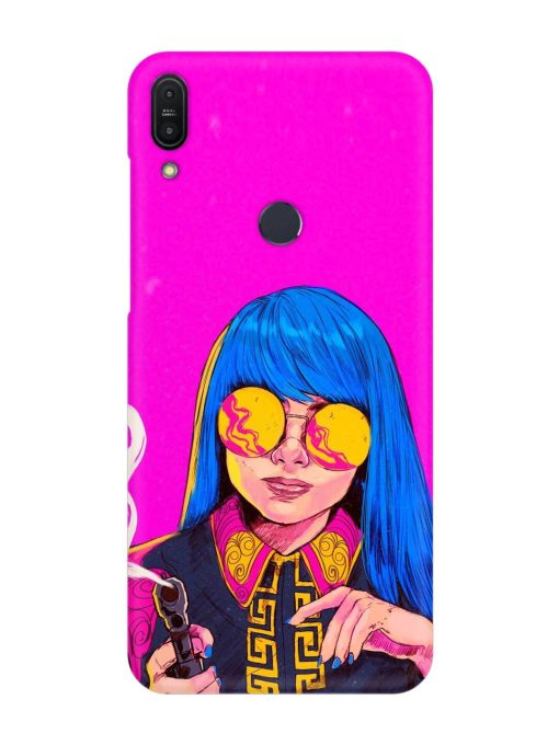 Aesthetic Anime Girl Snap Case for Asus Zenfone Max Pro M1 Zb601Kl