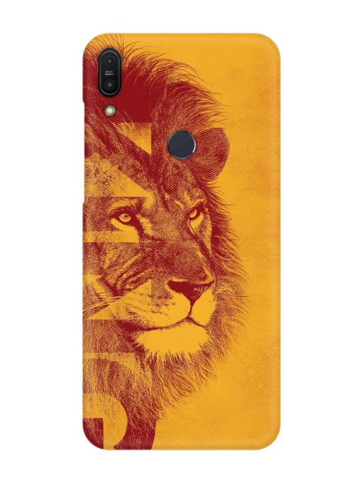 Gold Lion Crown Art Snap Case for Asus Zenfone Max Pro M1 Zb601Kl Zapvi