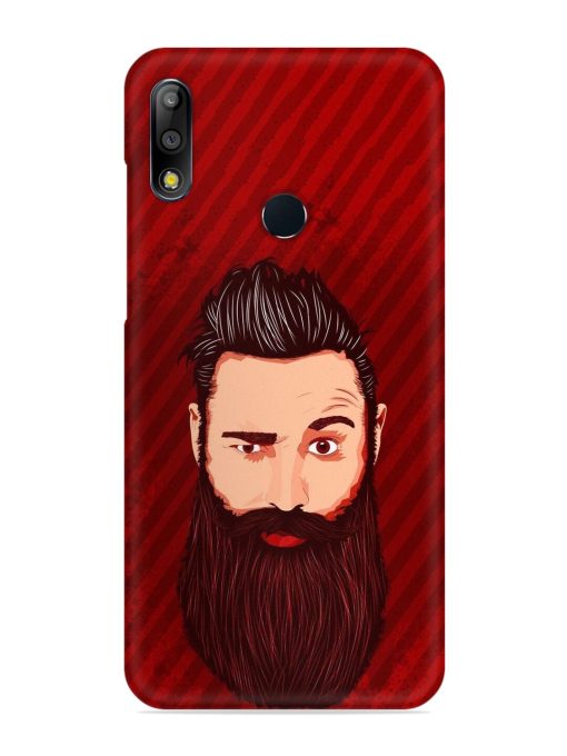 Beardo Man Snap Case for Asus Zenfone Max Pro M2 Zapvi