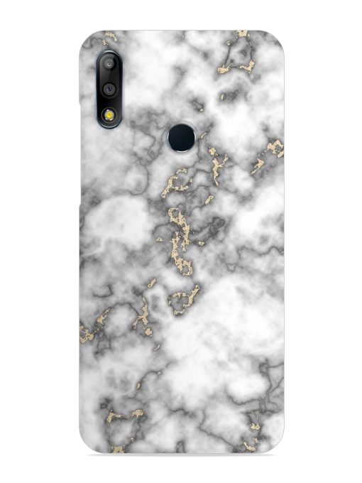 Gray And Gold Marble Snap Case for Asus Zenfone Max Pro M2