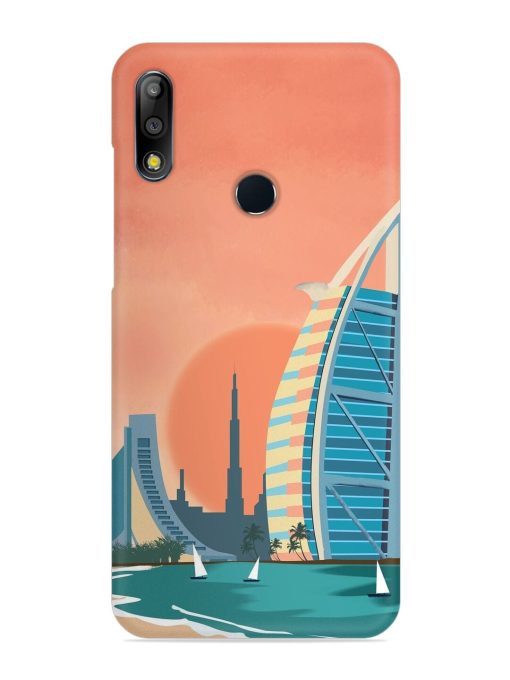 Dubai Architectural Scenery Snap Case for Asus Zenfone Max Pro M2