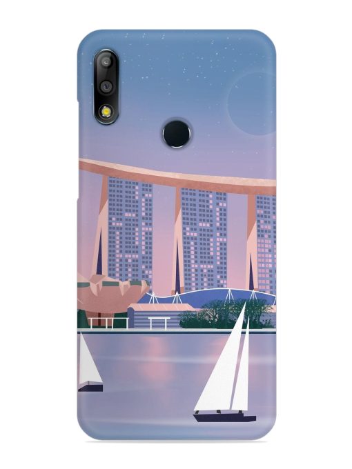 Singapore Scenery Architecture Snap Case for Asus Zenfone Max Pro M2 Zapvi