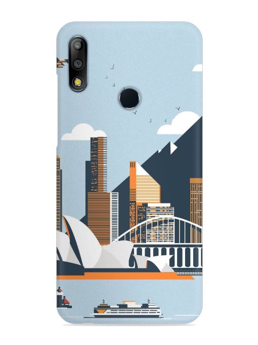 Sydney Opera Landscape Snap Case for Asus Zenfone Max Pro M2 Zapvi