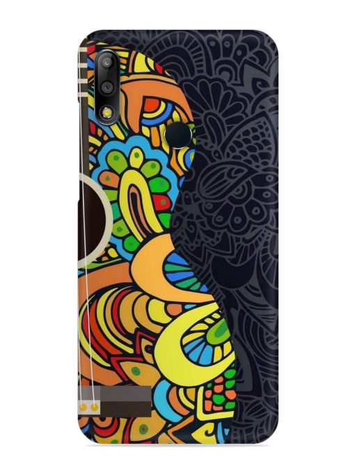 Guitar Vector Art Snap Case for Asus Zenfone Max Pro M2