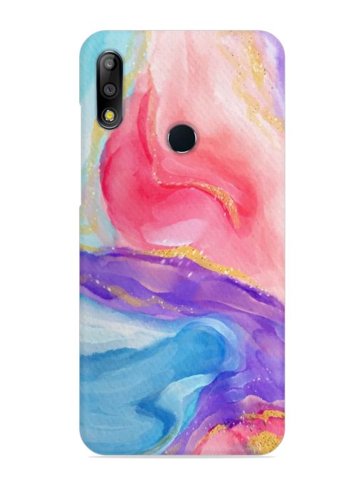 Watercolor Gradient Snap Case for Asus Zenfone Max Pro M2 Zapvi