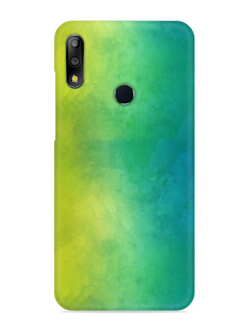 Yellow Green Gradient Snap Case for Asus Zenfone Max Pro M2