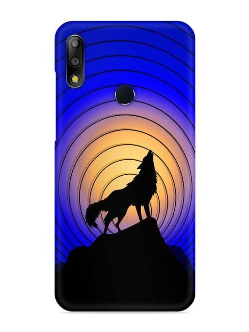 Fox Roaring Design Snap Case for Asus Zenfone Max Pro M2 Zapvi