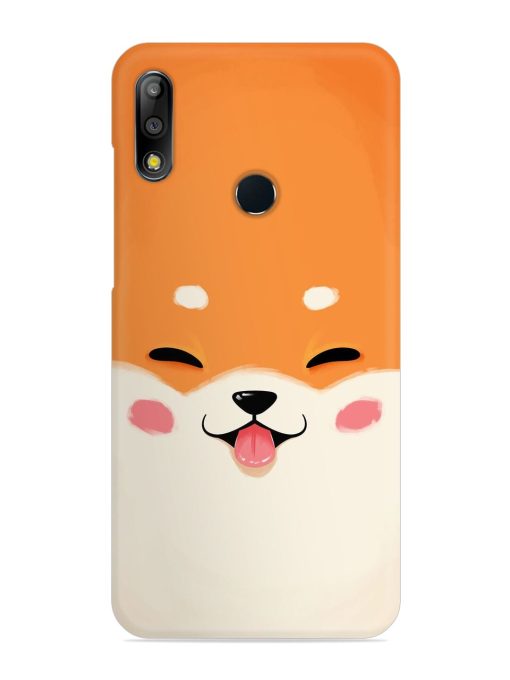 Happy Cat Art Snap Case for Asus Zenfone Max Pro M2 Zapvi