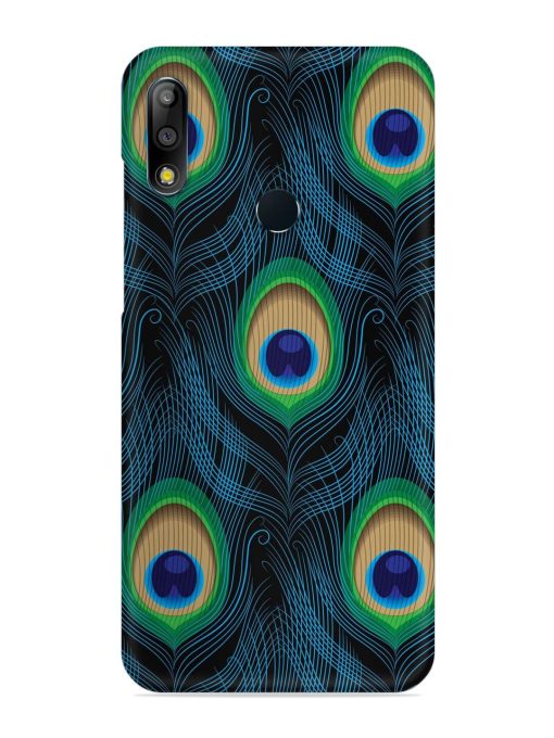 Seamless Pattern Peacock Snap Case for Asus Zenfone Max Pro M2