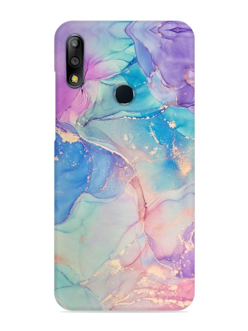 Alcohol Ink Colors Snap Case for Asus Zenfone Max Pro M2