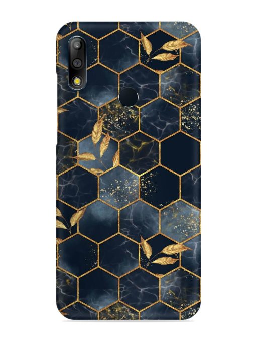 Marble Hexagon Seamless Snap Case for Asus Zenfone Max Pro M2 Zapvi