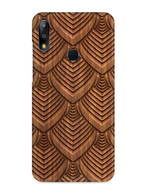 Carved Pattern On Snap Case for Asus Zenfone Max Pro M2