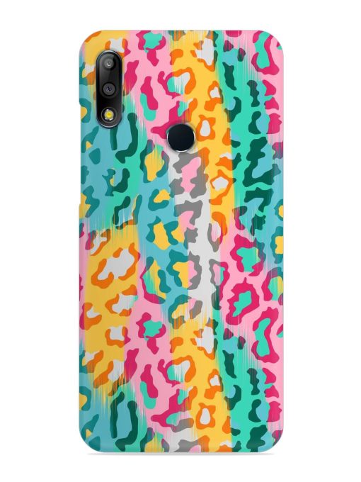 Seamless Vector Colorful Snap Case for Asus Zenfone Max Pro M2 Zapvi