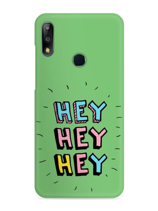 Hey Vector Cartoon Snap Case for Asus Zenfone Max Pro M2