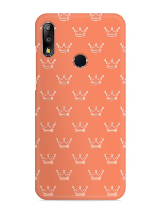 Hand Drawn Crown Snap Case for Asus Zenfone Max Pro M2 Zapvi