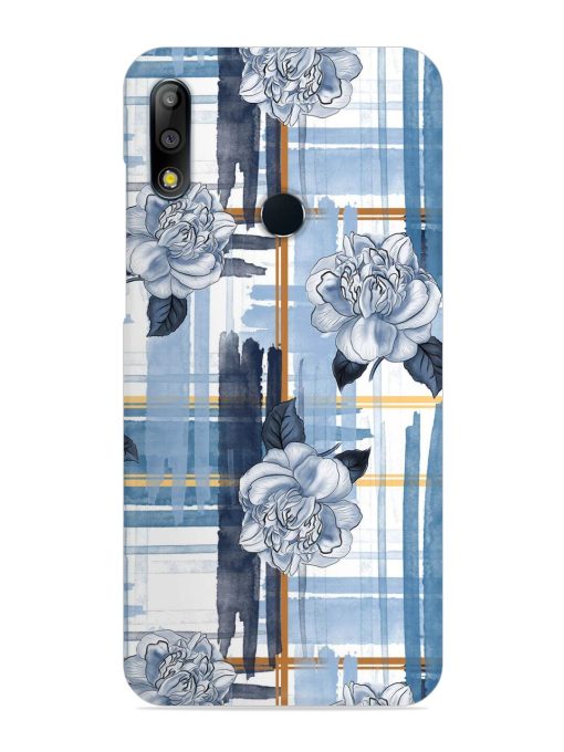 Watercolor Pattern Rose Snap Case for Asus Zenfone Max Pro M2 Zapvi