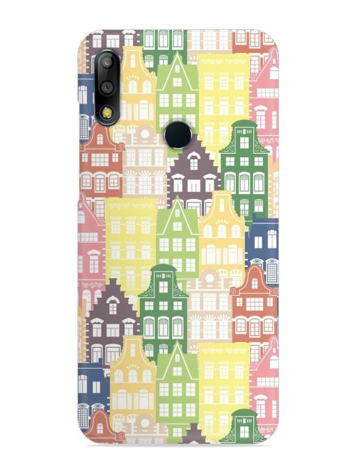 Seamless Shapes Pattern Snap Case for Asus Zenfone Max Pro M2