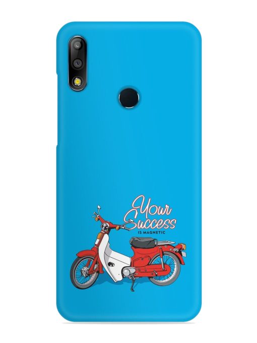 Motorcycles Image Vector Snap Case for Asus Zenfone Max Pro M2