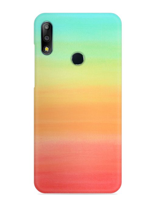 Background Sky Watercolor Snap Case for Asus Zenfone Max Pro M2