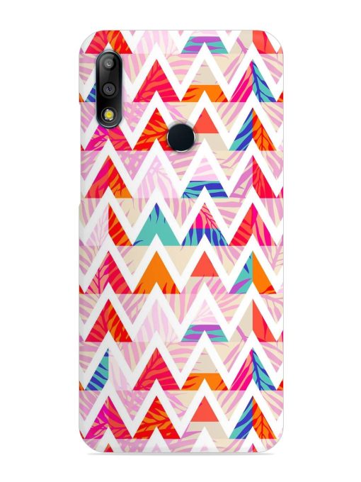 Abstract Triangle Background Snap Case for Asus Zenfone Max Pro M2