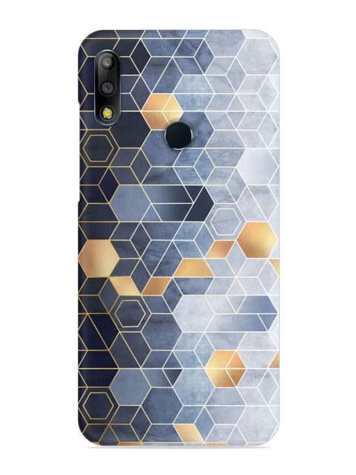 Geometric Abstraction Hexagons Snap Case for Asus Zenfone Max Pro M2