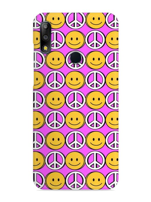 Smiley Face Peace Snap Case for Asus Zenfone Max Pro M2