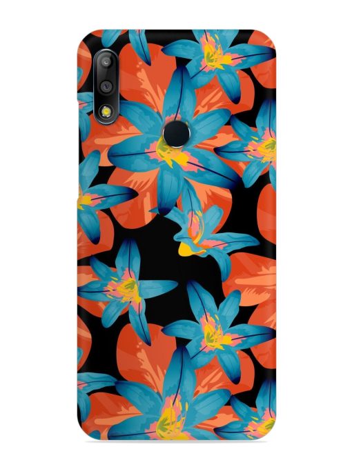 Philippine Flowers Seamless Snap Case for Asus Zenfone Max Pro M2