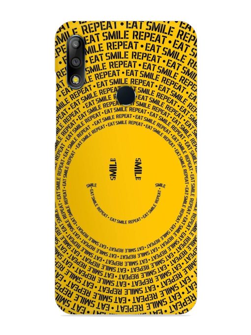 Smiley Snap Case for Asus Zenfone Max Pro M2 Zapvi