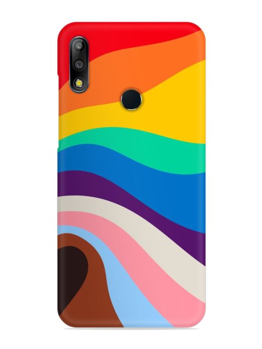 Minimal Pride Art Snap Case for Asus Zenfone Max Pro M2 Zapvi