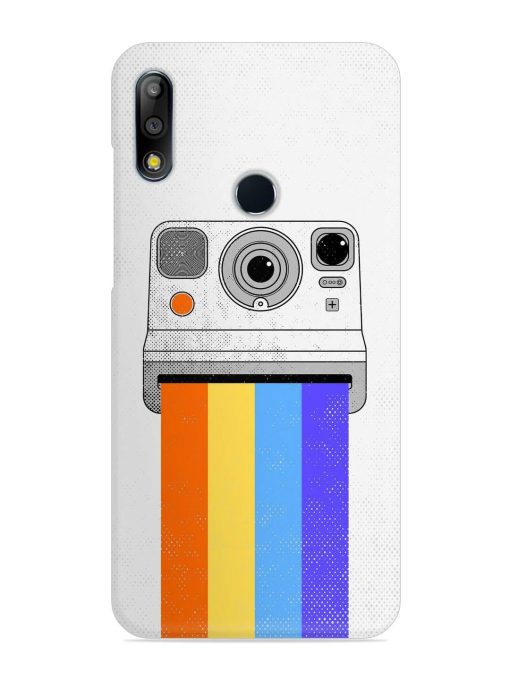 Retro Camera Art Snap Case for Asus Zenfone Max Pro M2 Zapvi