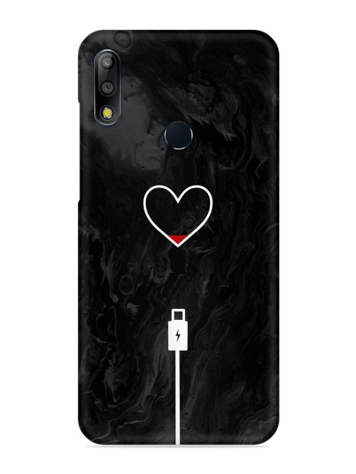 Heart Charging Vector Snap Case for Asus Zenfone Max Pro M2 Zapvi